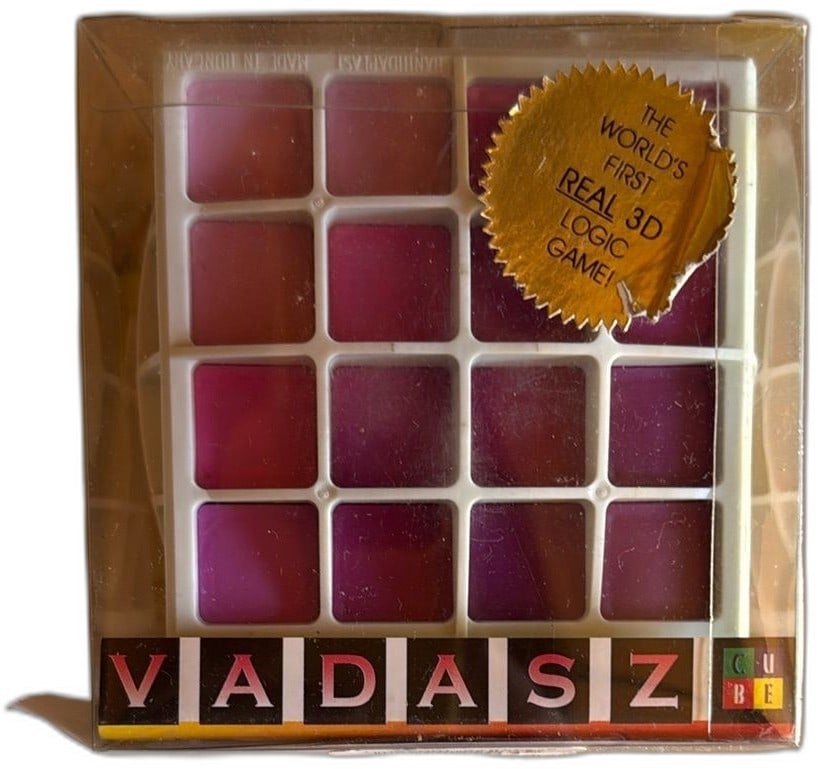 Vadasz Cube Ultimate 3D Logic Puzzle Game Europe Vintage Sealed Box 1980s (1 of 6)