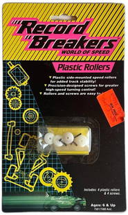 Record Breakers World Of Speed Plastic Rollers Hasbro 1989 Unopened: Record Breakers World Of Speed Plastic Rollers Hasbro 1989 Unopened is a classic late-1980s racing accessory designed to boost track performance and spark the imagination of young enthusiasts and coll