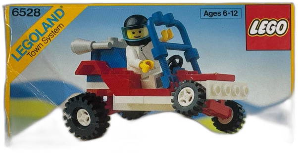 Lego 6528 Town System Sand Storm Racer Minifigure Open Box Retired: Lego 6528 Town System Sand Storm Racer, featuring an open box, is a classic collectible from the 1990s that evokes a sense of nostalgia among dedicated fans and newcomers. This set includes a minifigu