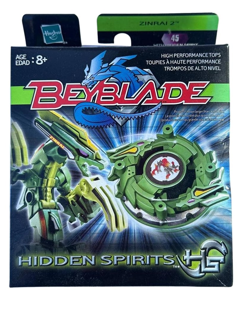 Hasbro Beyblade Hidden Spirits T G Zinrai 2 Spinning Top 45 Toy (1 of 9)