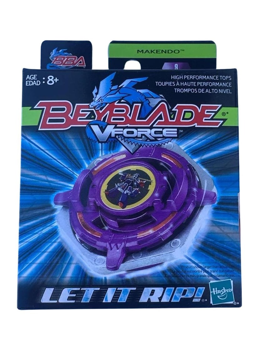 Beyblade VForce Makendo High Performance Hasbro Purple Spinning Top (1 of 5)