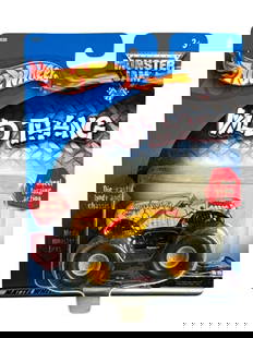Rare Hot Wheels Monster Jam Wild Thang Diecast 53530 164 Scale Brand New Mattel Toy Car: Hot Wheels Monster Jam Wild Thang 53530 164 Scale Brand New Toy with official GM licensing is a highly soughtafter collectible that showcases impressive detail and iconic monster truck styling. It hai