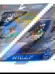 Xyber 9 New Dawn Cartoon Willie Bandai Action Figure 6 Inch Collectible Toy: Xyber 9 New Dawn Cartoon Willie Bandai Action Figure 6 Inch Collectible Toy is a vintage treasure for fans of 90s animation and action figures. Produced by Bandai, this collectible depicts Willie, a s
