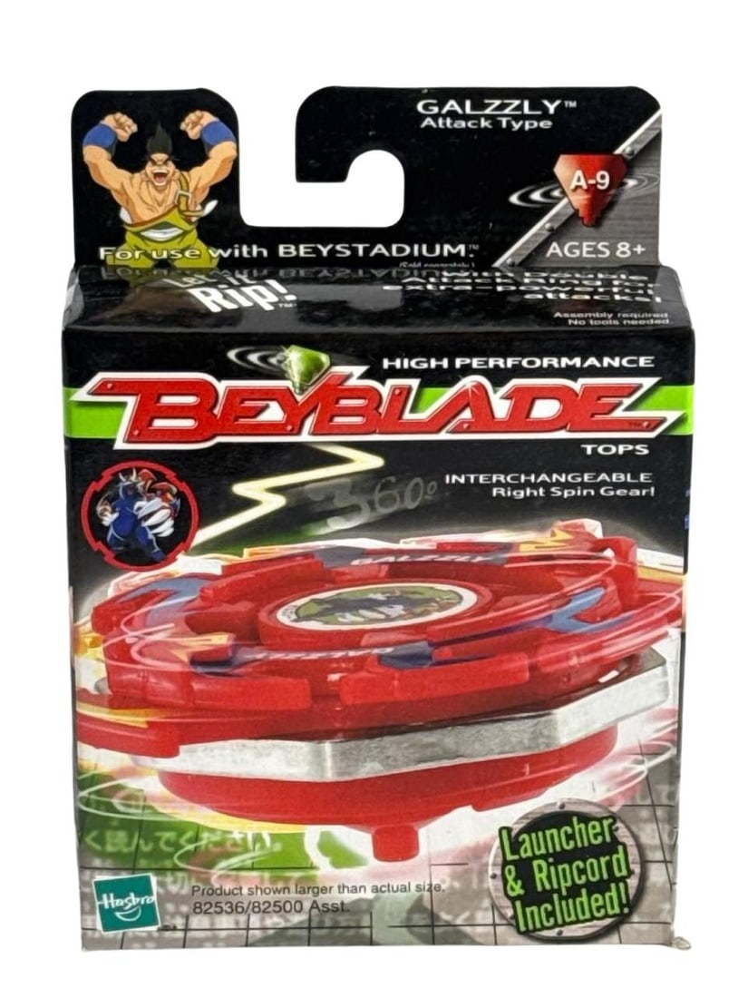 Hasbro Beyblade Galzzly High Performance Attack Type Red 4in (1 of 5)