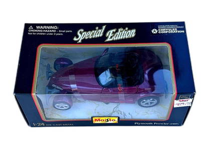 Maisto Plymouth Prowler 1997 Special Edition Diecast Car 1 24 Scale Boxed: Maisto Plymouth Prowler 1997 Special Edition Diecast Car 1 24 Scale is a fantastic collector piece for those who value iconic automotive designs. This model captures the bold style of the Plymouth Pro