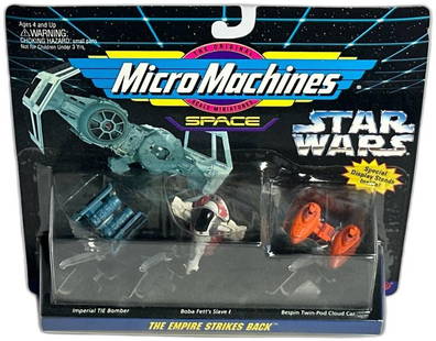 Very Rare Unopened Micro Machines Star Wars 1994 Mint Condition Toys: Very rare unopened micro machines toys mint condition star wars 1994 are highly sought after by collectors and enthusiasts of miniature Star Wars replicas. This sealed package from 1994 showcases rema