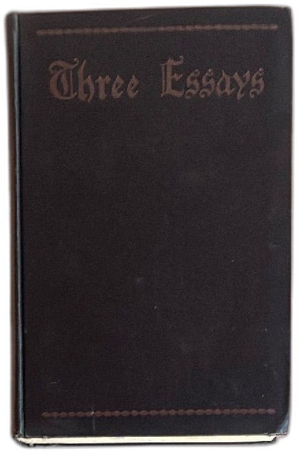 Thomas Mann Three Essays 1929 First Edition Hardcover Alfred A Knopf Vintage: Thomas Mann Three Essays 1929 first edition hardcover Alfred A Knopf vintage book. Includes essays Goethe and Tolstoy, Frederick the Great and the Grand Coalition, and An Experience in the Occult, tra