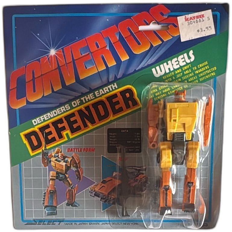 Convertors Wheels Defender Defenders of the Earth Robot MIB Select 1980s Japan (1 of 8)