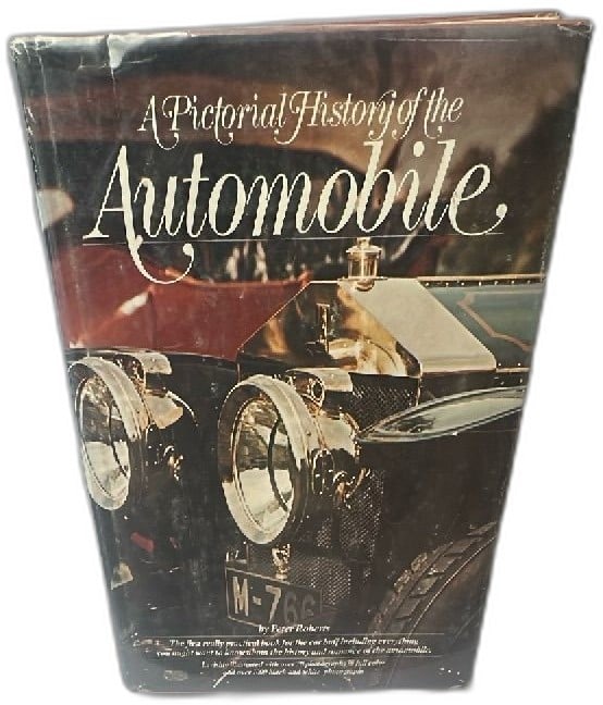 A Pictorial History Of The Automobile Peter Roberts 1977 Hardcover Vintage Book (1 of 14)