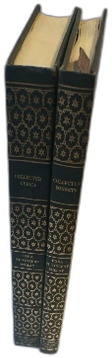 Edna St Vincent Millay Collected Lyrics and Sonnets 2 Vol Set International Coll (1 of 14)