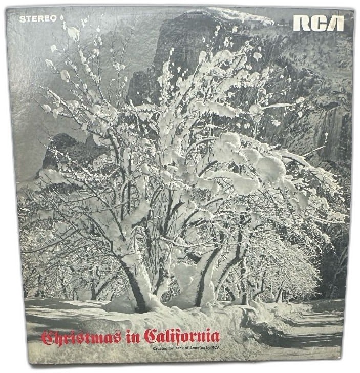 RCA Victor Christmas In California 1968 Vinyl LP Stereo Ansel Adams Yosemite (1 of 6)