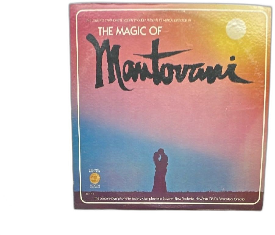 The Magic Of Mantovani Longines Symphonette Society Vinyl LP SX5 5500 Vintage: The Magic of Mantovani Longines Symphonette Society vinyl LP SX5 5500, vintage collectible record. Features easy-listening orchestral classics by Mantovani, produced by the Longines Symphonette Societ