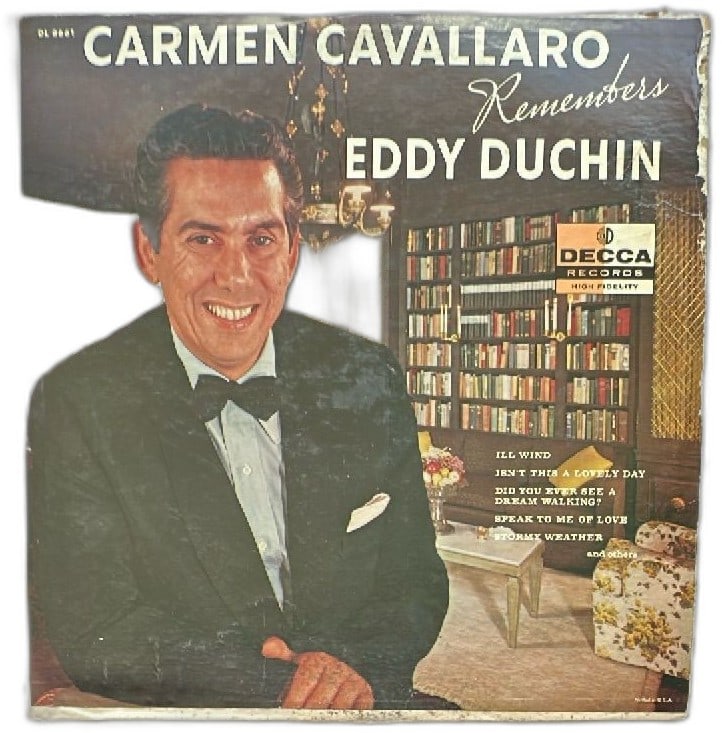 Carmen Cavallaro Remembers Eddy Duchin Decca DL 8661 12 Inch Vinyl LP 1950s (1 of 5)