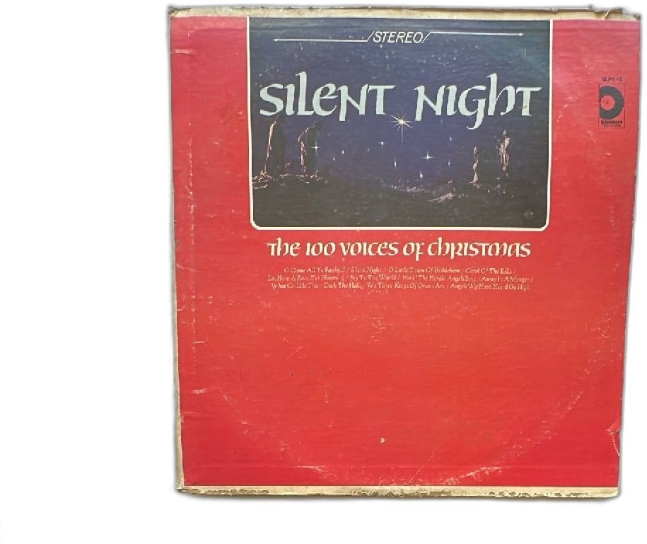 Silent Night The 100 Voices Of Christmas Vinyl LP Album Design Records BLPX45 (1 of 5)