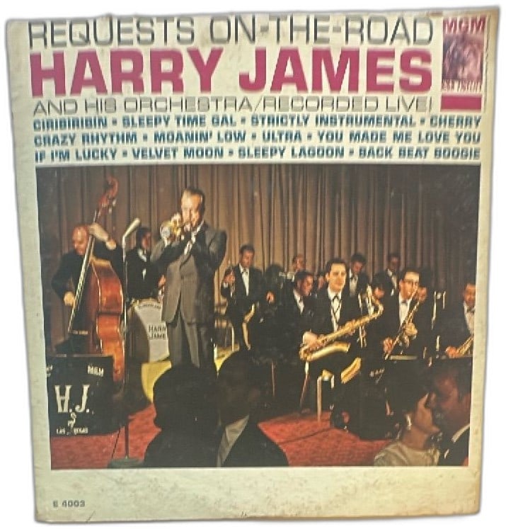 Harry James Requests On The Road MGM E4003 Vinyl LP Live Orchestra Jazz 1960 (1 of 5)