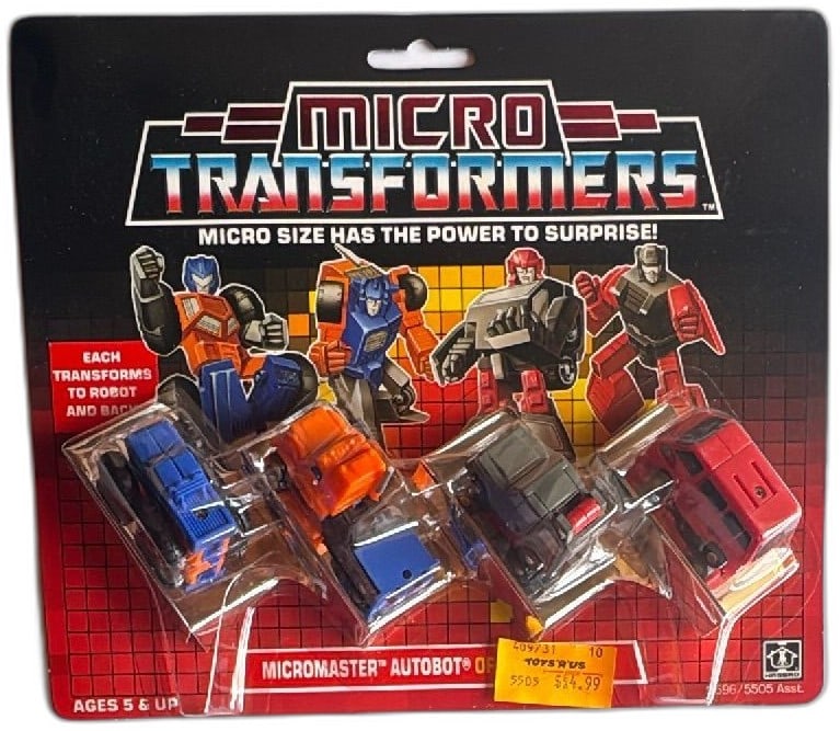 1988 Hasbro Transformers Micromaster Autobot Off Road Patrol MOC Vintage Set (1 of 15)
