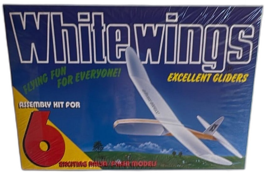 Whitewings Glider Assembly Kit For 6 Balsa Fiber Model Planes AG 600 New (1 of 9)