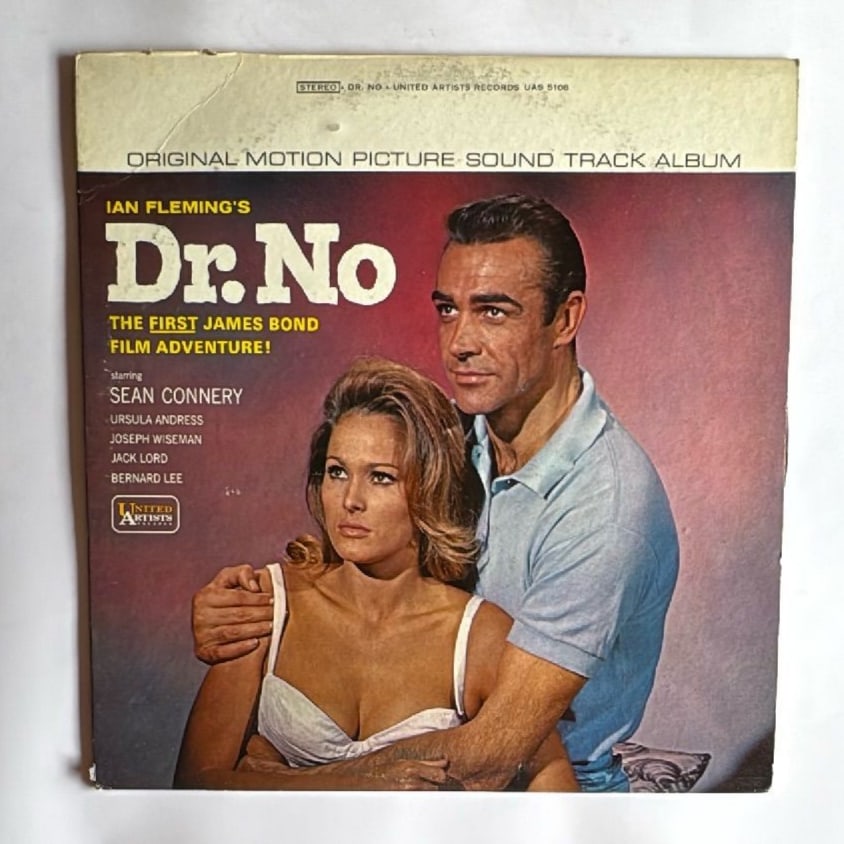 Dr No James Bond Original Motion Picture Soundtrack Vinyl LP United Artists UAS (1 of 8)