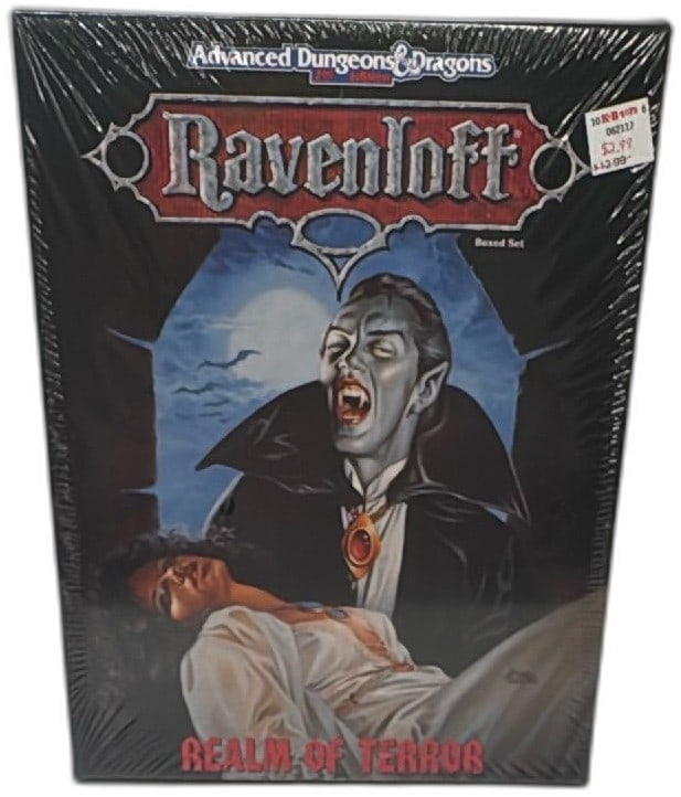Advanced Dungeons Dragons Ravenloft Realm Of Terror Boxed Set 1990 TSR Sealed (1 of 12)