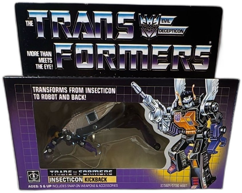1984 Transformers G1 Insecticon Kickback Decepticon Hasbro MIB Vintage (1 of 14)