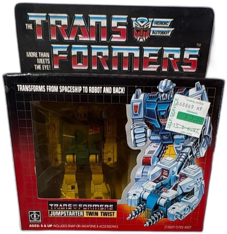 Transformers G1 Jumpstarter Twin Twist 1984 Hasbro Action Figure Sealed Box (1 of 14)