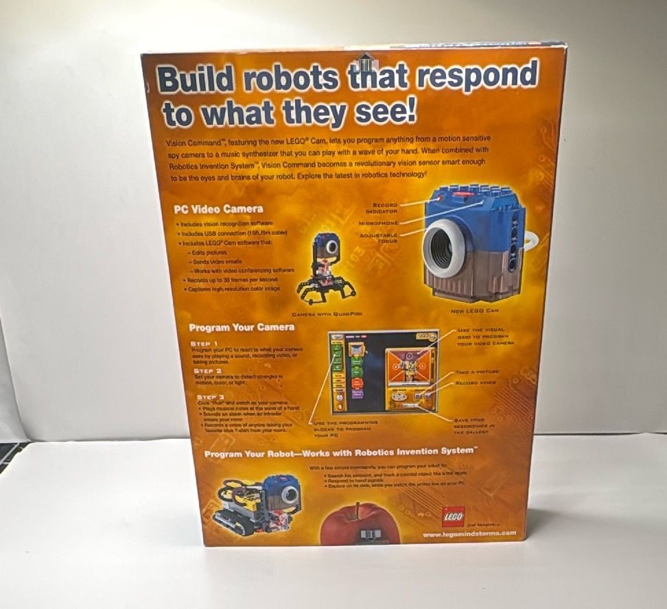 LEGO Mindstorms Vision Command 9731 Sealed 2000 PC Video Camera Robotics Kit - 4