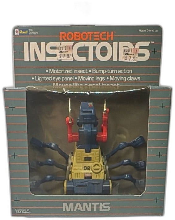 1985 Robotech Insectoids Mantis Motorized Figure Revell Toy Division Boxed (1 of 10)