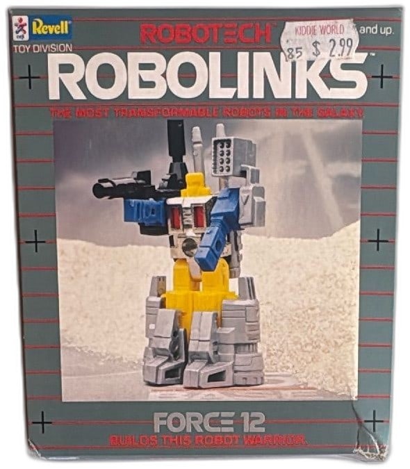 Revell Robotech Robolinks Force 12 Vintage Robot Warrior Boxed 1985 (1 of 10)