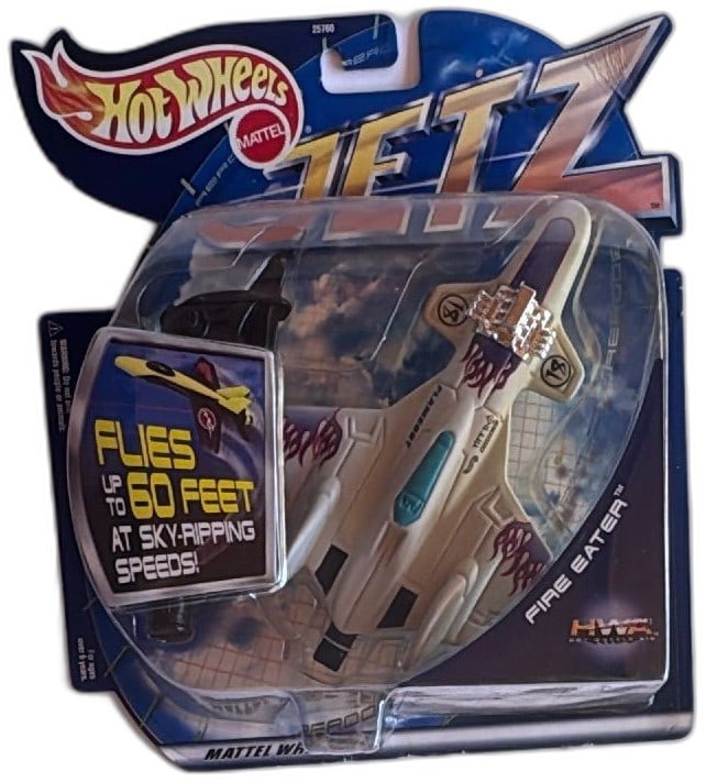 Hot Wheels Jetz Fire Eater 1999 Plane Launcher NIB Mattel Collectible Toy (1 of 11)
