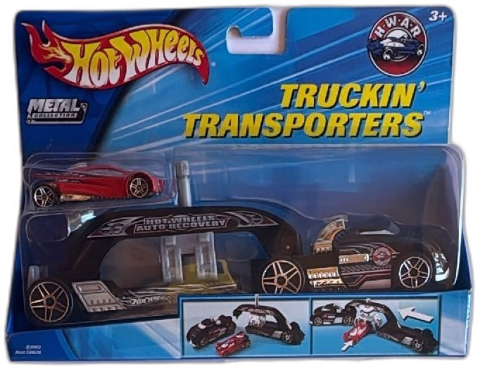 Hot Wheels Truckin Transporters HWAR Auto Recovery Diecast Set 2003 Sealed (1 of 11)