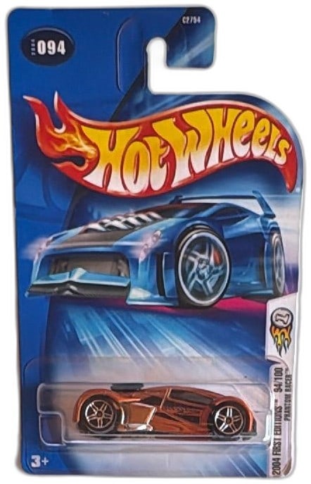 Hot Wheels 2004 First Editions Phantom Racer 94/100 New Sealed Orange Diecast (1 of 10)