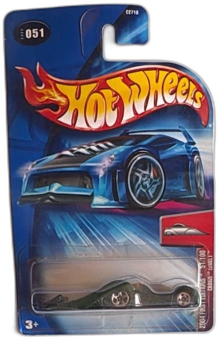 Hot Wheels 2004 First Editions Crooze LeMelt 51/100 Green Die-Cast Car (1 of 9)