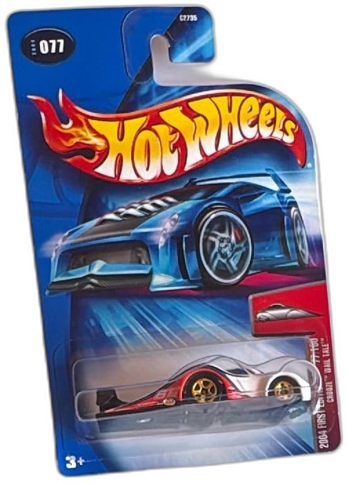 Hot Wheels 2004 First Editions Crooze Wail Tale 77 of 100 Diecast Car New: Hot Wheels 2004 First Editions Crooze Wail Tale #77/100 diecast car, released by Mattel. Features unique "Wail Tale" design with red, black, and gold accents, and special Crooze styling. In unopened, 
