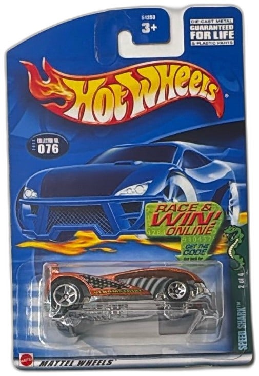 Hot Wheels Speed Shark 2 of 4 Cold Blooded Series 076 2001 Mattel Wheels (1 of 8)