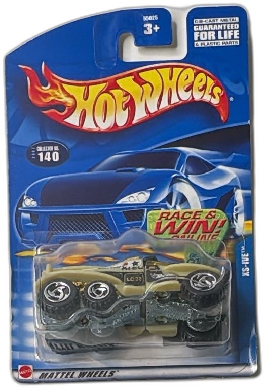 Hot Wheels XS-Ive Diecast Car Collector 140 2002 ATEC LC33 Missile Range New (1 of 8)