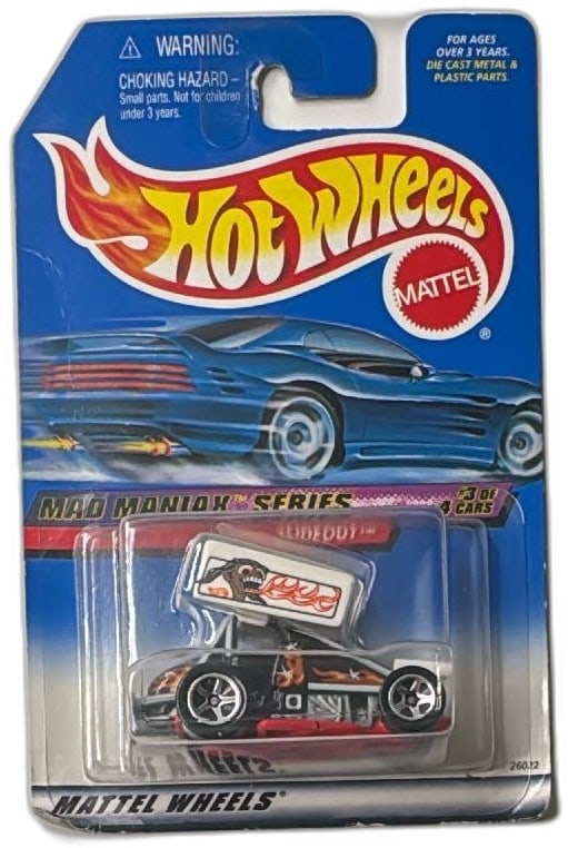Hot Wheels Mad Maniax Slideout 26022 Diecast Car 2000 Mattel Wheels Sealed (1 of 7)
