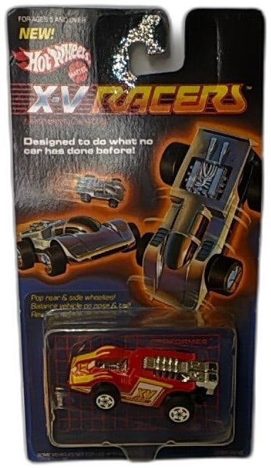 Hot Wheels 1985 XV Racers Experimental Vehicles Diecast Car Red Mattel NIB (1 of 9)