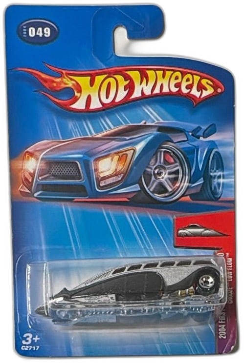 Hot Wheels 2004 First Editions Low Flow Crooze 49 of 100 Sealed Mint: Hot Wheels 2004 First Editions Low Flow Crooze die-cast collectible car, number 49 of 100, model C2717. Features original carded blister packaging. Car includes a distinctive custom "Low Flow" design 