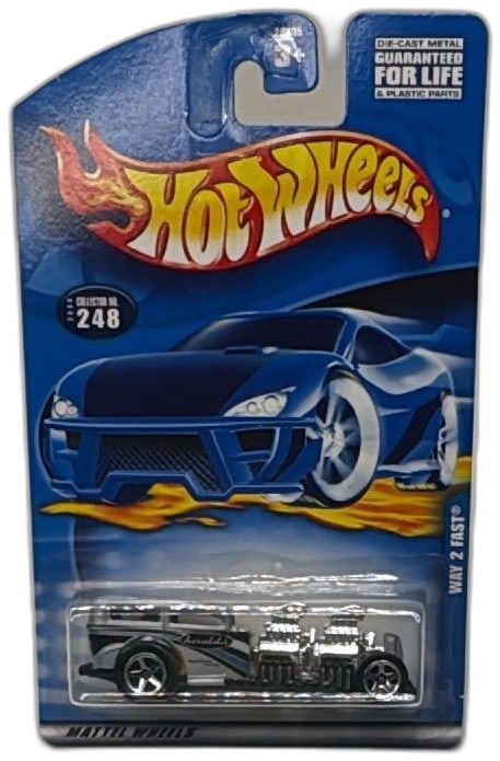 Hot Wheels Way 2 Fast Collector 248 2000 Diecast Car Mattel Wheels New (1 of 8)