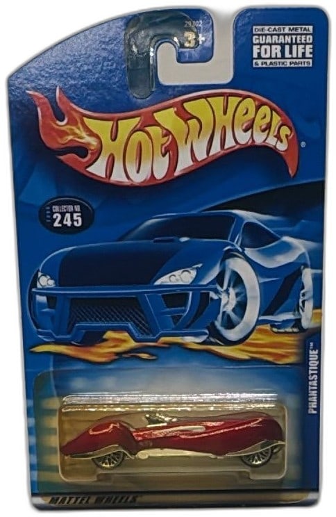 Hot Wheels Phantastique Collector 245 2000 Mattel Red Diecast Car NIP (1 of 8)