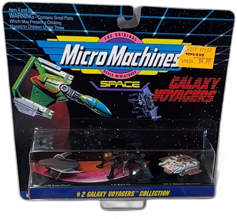 Micro Machines Space Galaxy Voyagers Collection 2 Set 65824 1993 NIB (1 of 11)