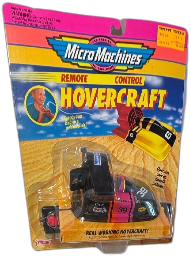 1992 Micro Machines Remote Control Hovercraft No 39 Galoob New Sealed (1 of 8)