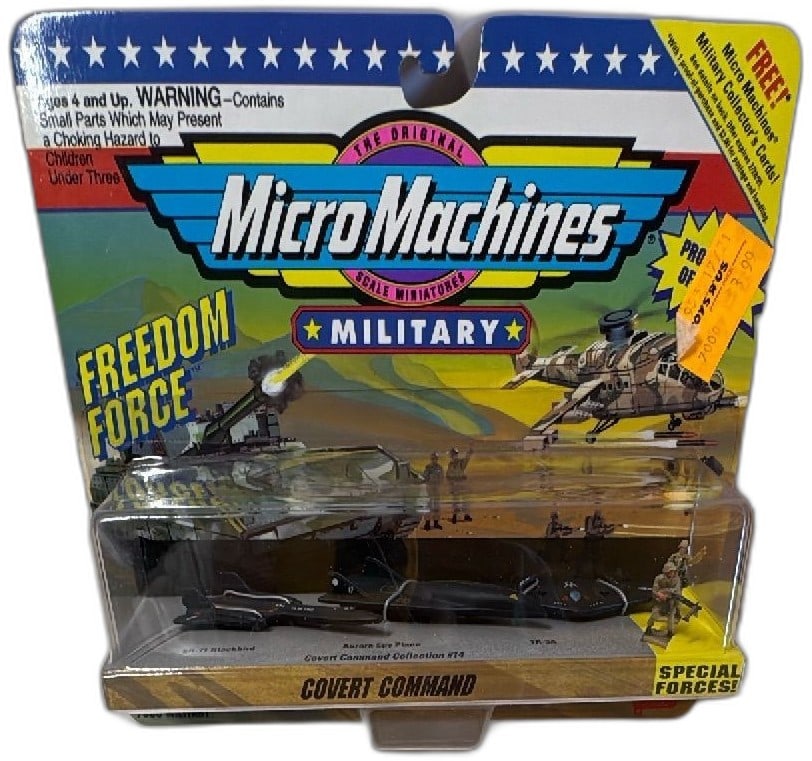 Micro Machines Military Covert Command Collection 14 SR71 Aurora TR3A 1993 (1 of 10)