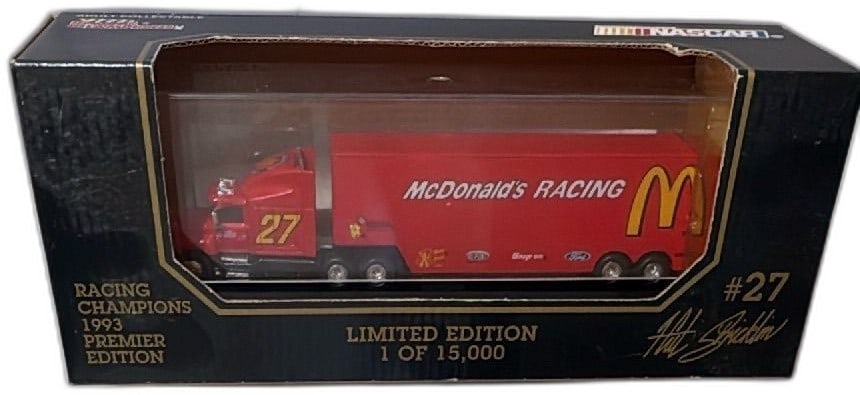 1993 Racing Champions McDonalds Racing #27 NASCAR 1:87 Diecast Transporter (1 of 12)