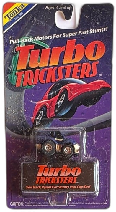 Tonka Turbo Tricksters Pull Back Stunt Car 512 BBi 1989 Sealed Vintage (1 of 10)