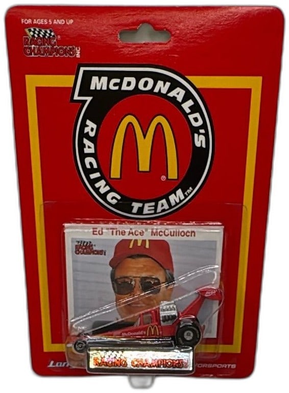 1992 Racing Champions McDonalds Dragster Ed McCulloch Larry Minor New (1 of 10)