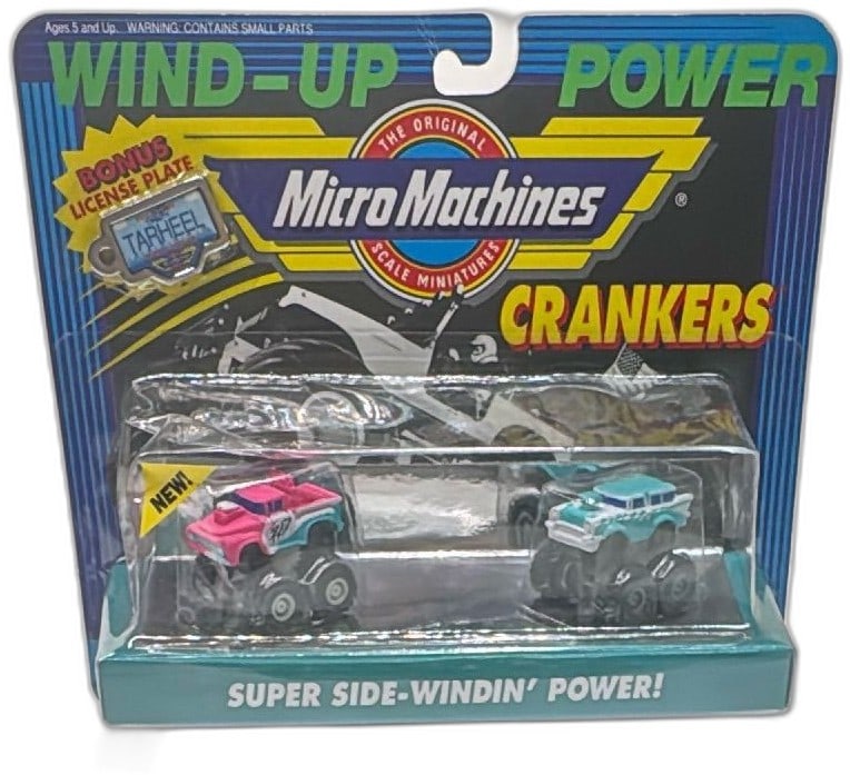 Micro Machines Crankers Collection 3 1990 Sealed Ford Pickup Chevy Nomad (1 of 11)