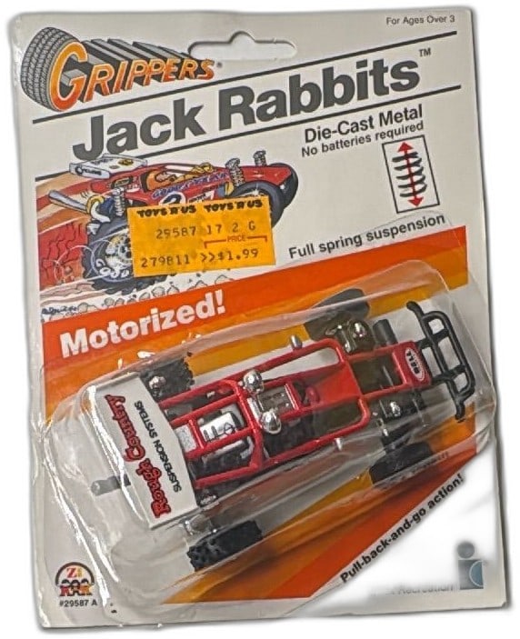 1986 Grippers Jack Rabbits Motorized Die Cast Buggy Intex Recreation MOC (1 of 8)