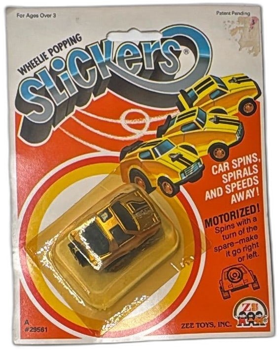 1982 Zee Toys Slickers Wheelie Popping Trans Am Diecast Stunt Car New (1 of 8)