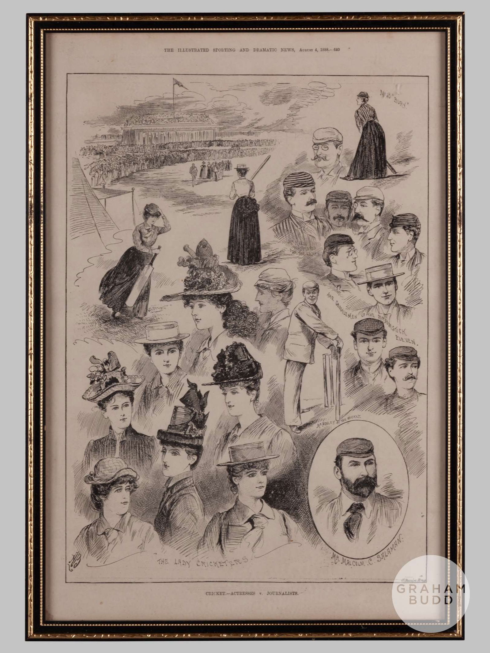 Eight various cricket prints (1 of 8)